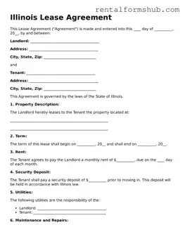 Official Illinois Lease Agreement Template